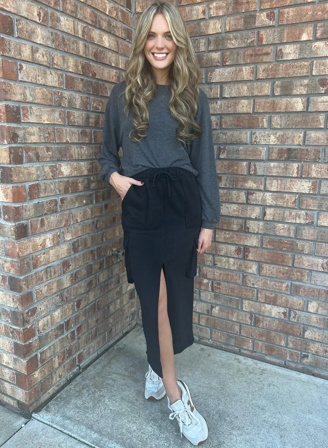 Cargo Midi Skirt - 2 color options