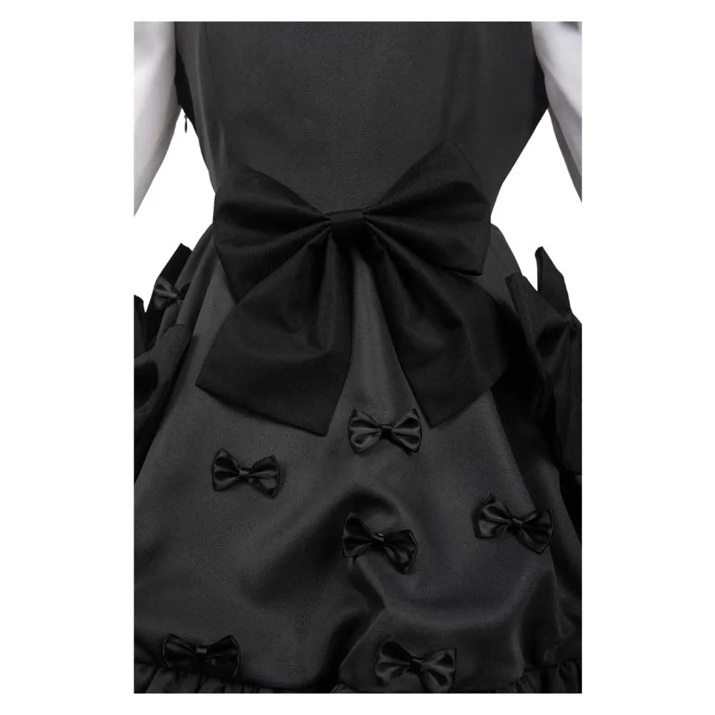 Mahou Shoujo Madoka★Magica Madoka Kaname Black Bow Set Cosplay Costume Outfits Halloween Carnival Suit