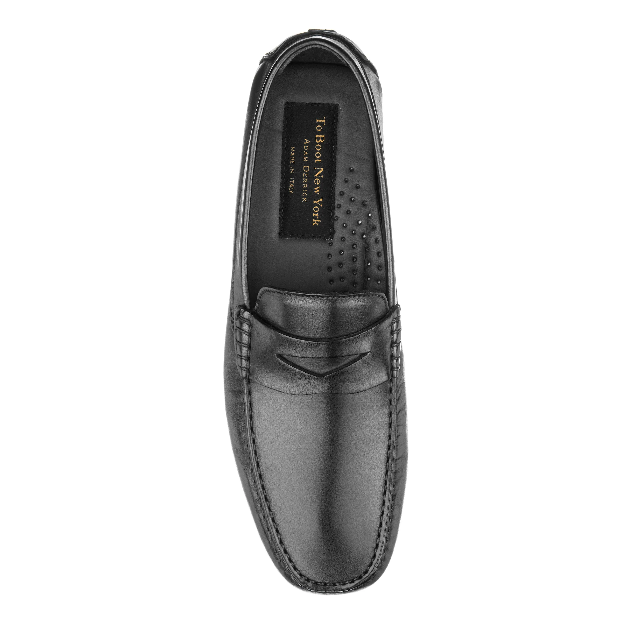 Palo Alto Black Driving Shoe