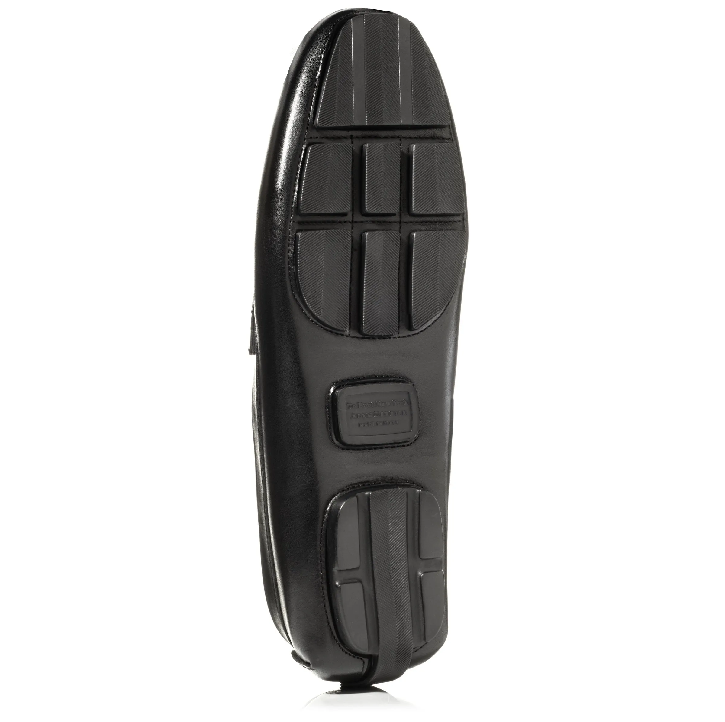 Palo Alto Black Driving Shoe