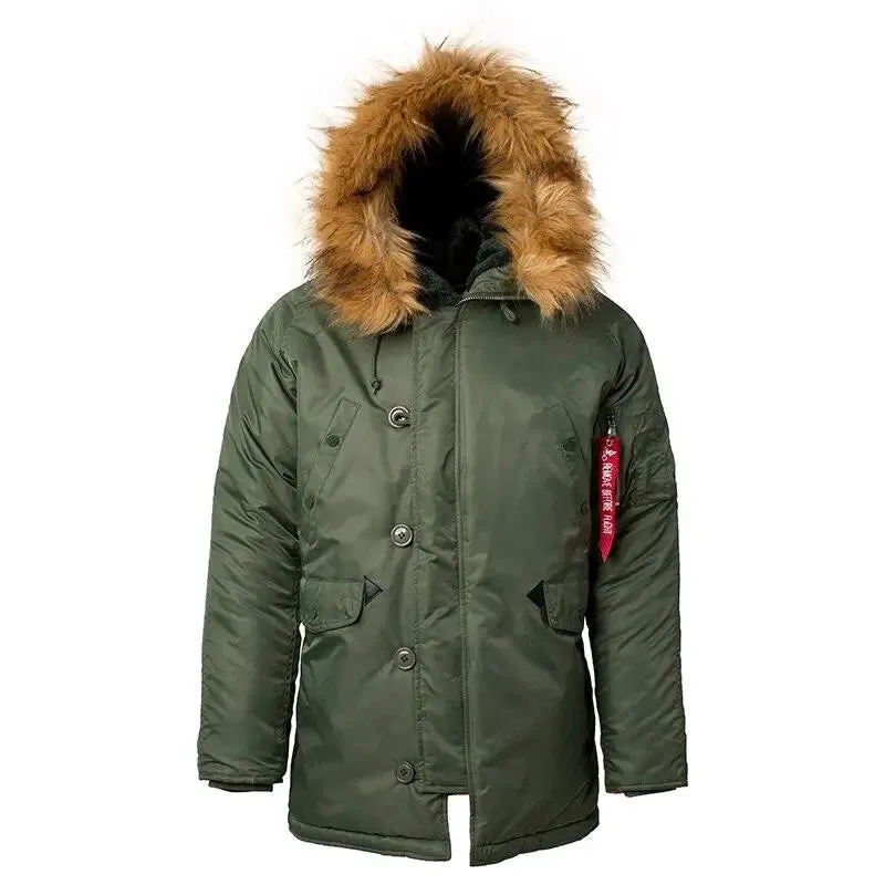 Parka Tactique Longue - Chaleur et Style pour Hiver
