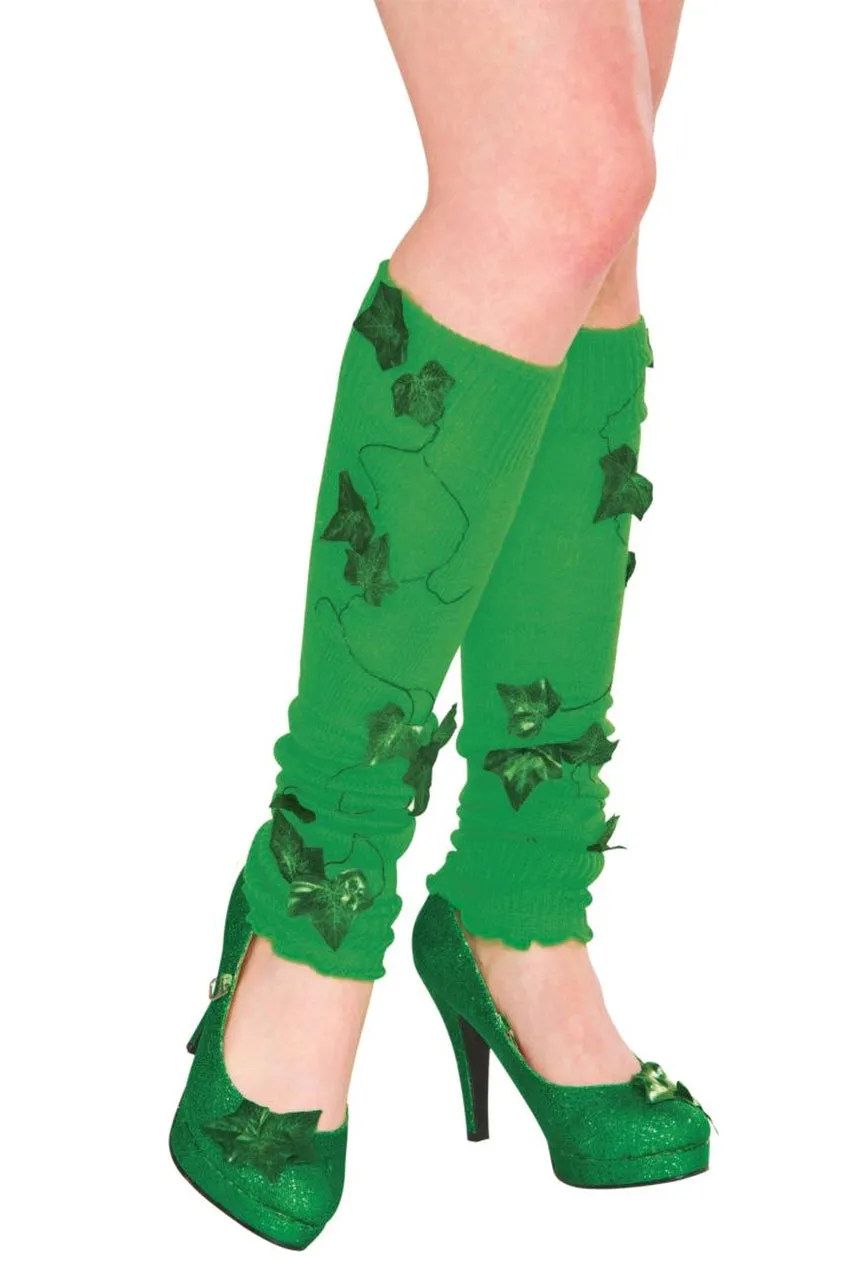 Poison Ivy Costume Leg Warmers