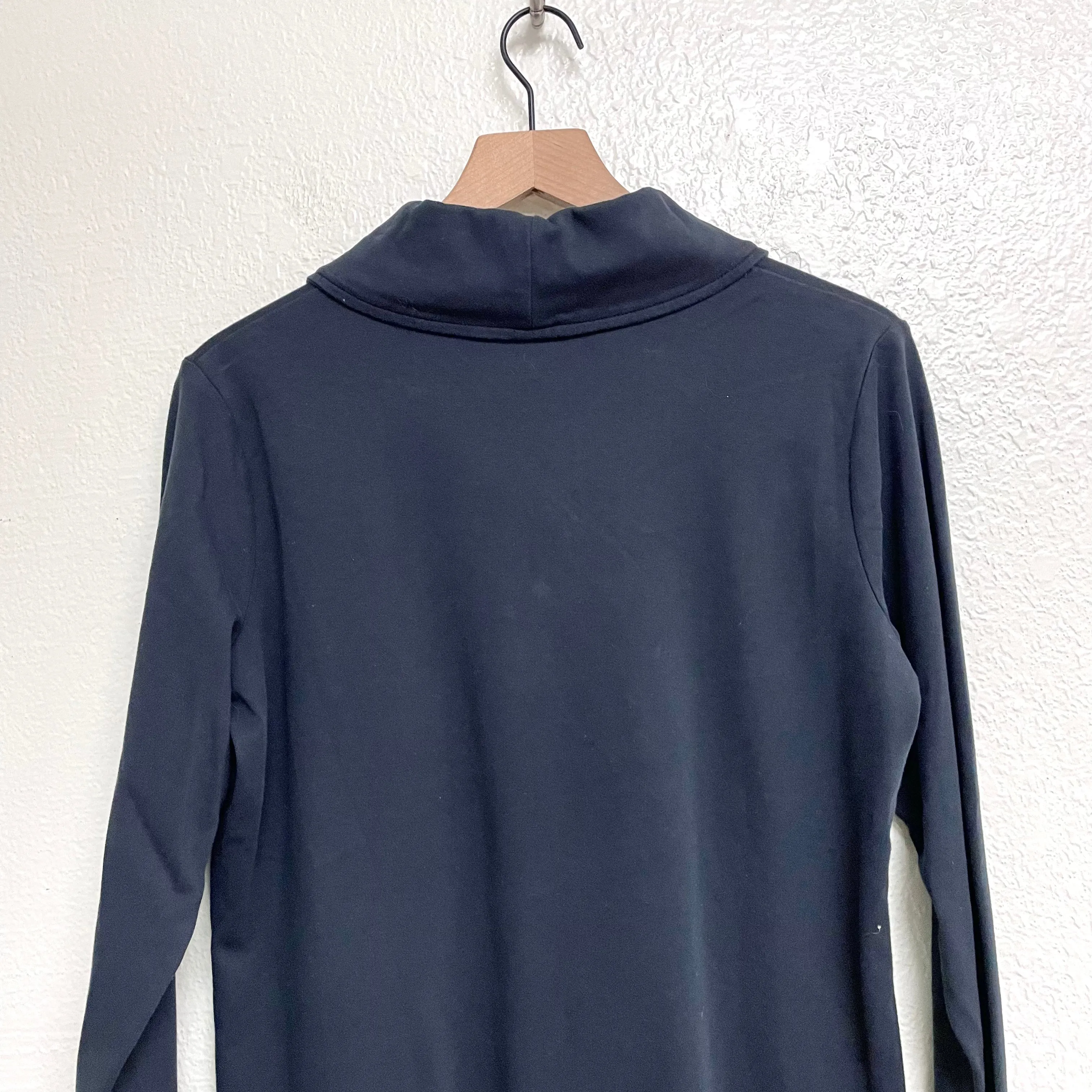 Shawl Neckline Sweatshirt