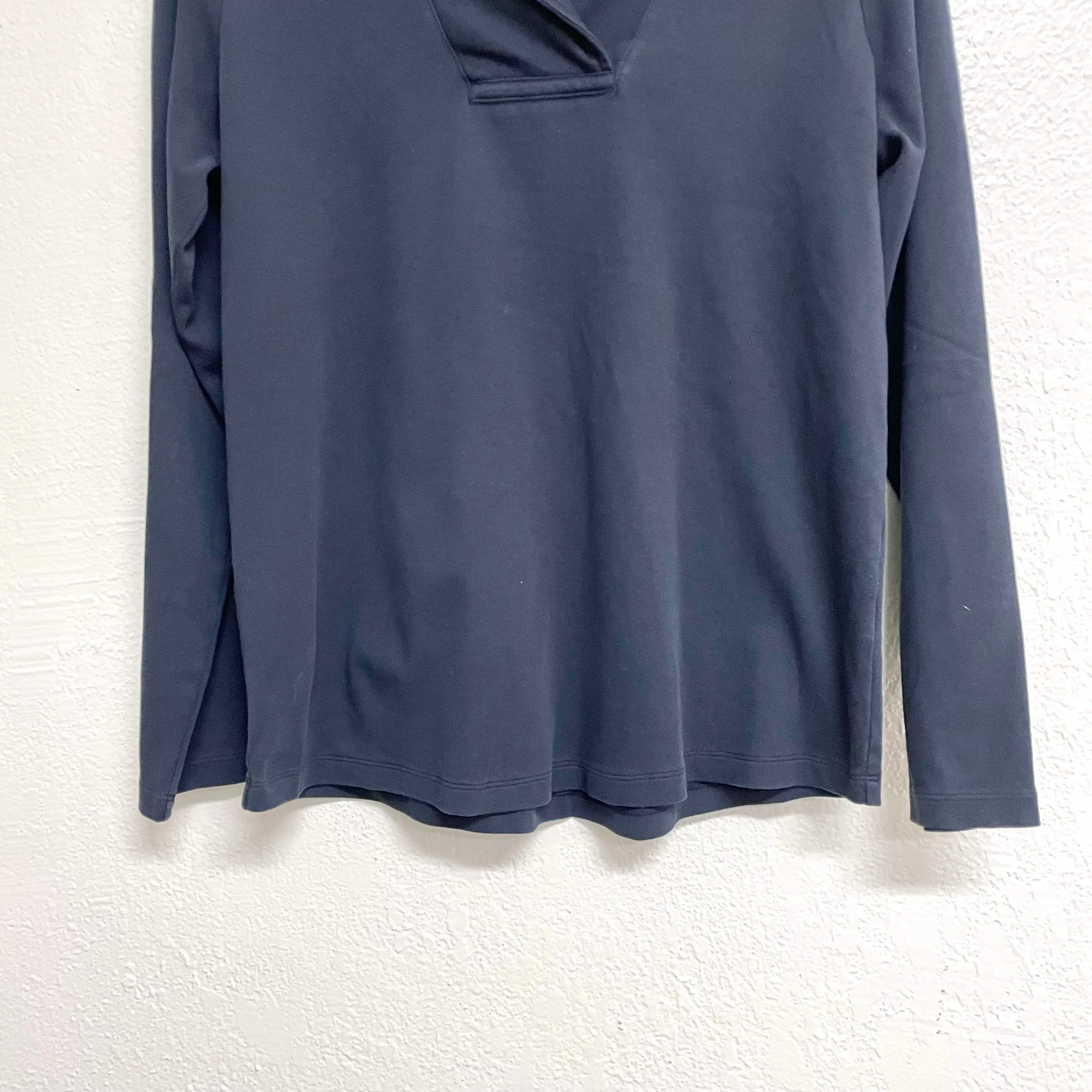 Shawl Neckline Sweatshirt