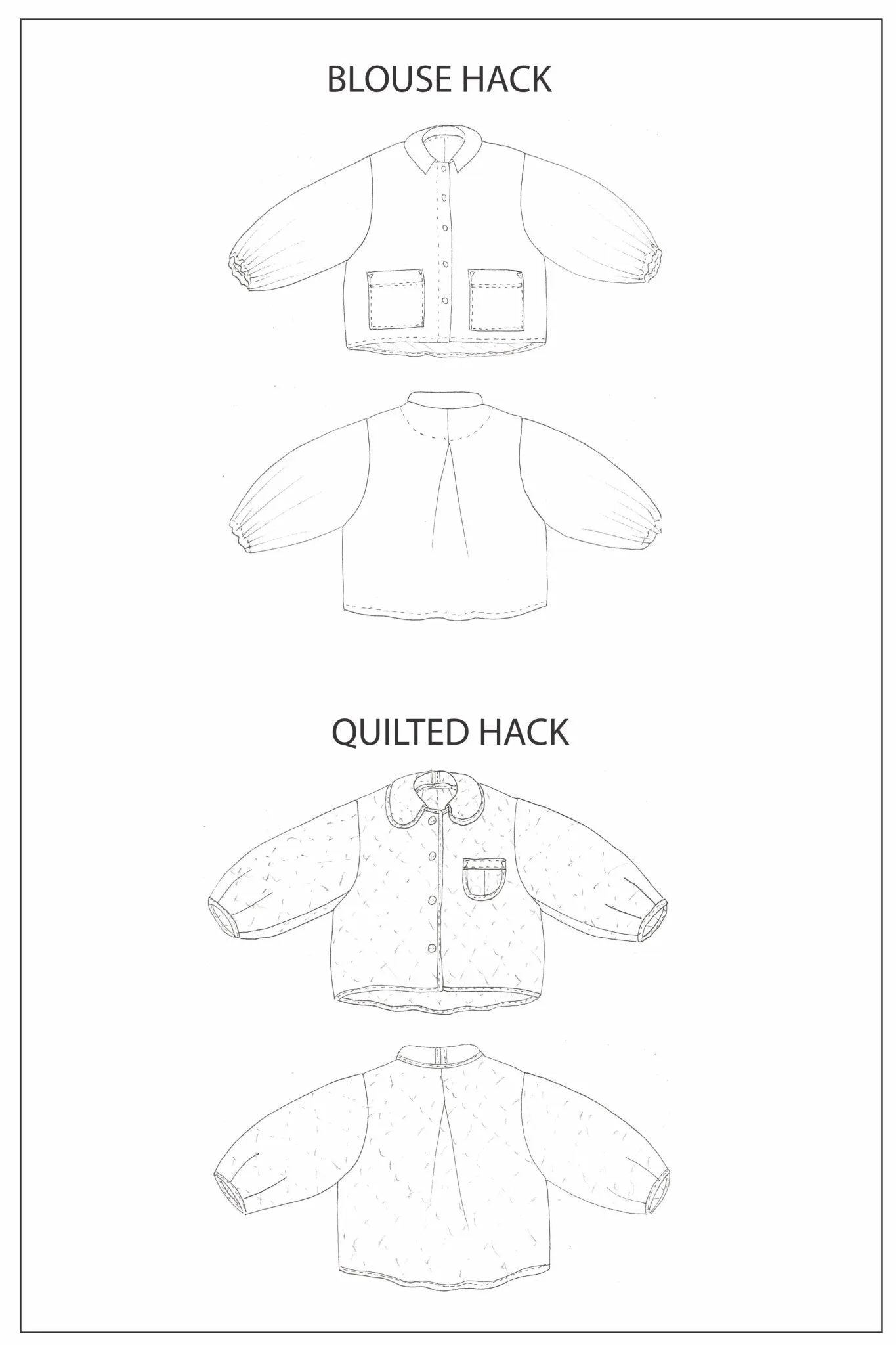 ZW Bell Jacket - Birgitta Helmersson - PDF Pattern